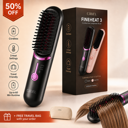Bestyfind FineHeat 3 - Cordless Hot Brush